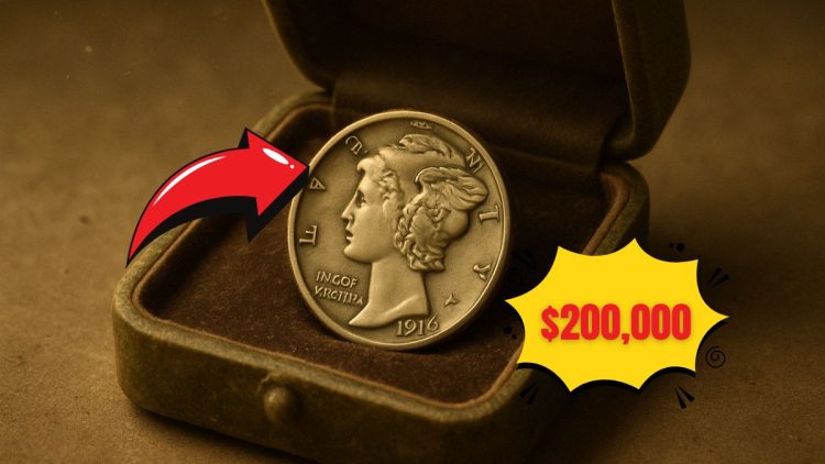 Dusty Coin Box Reveals 1916 Mercury Dime Worth Nearly $200,000
