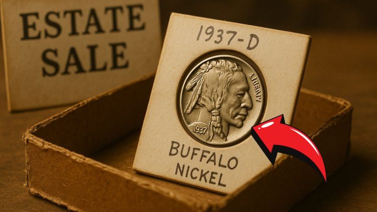 This 3-Legged 1937-D Buffalo Nickel Found in an Estate Sale Just Sold High